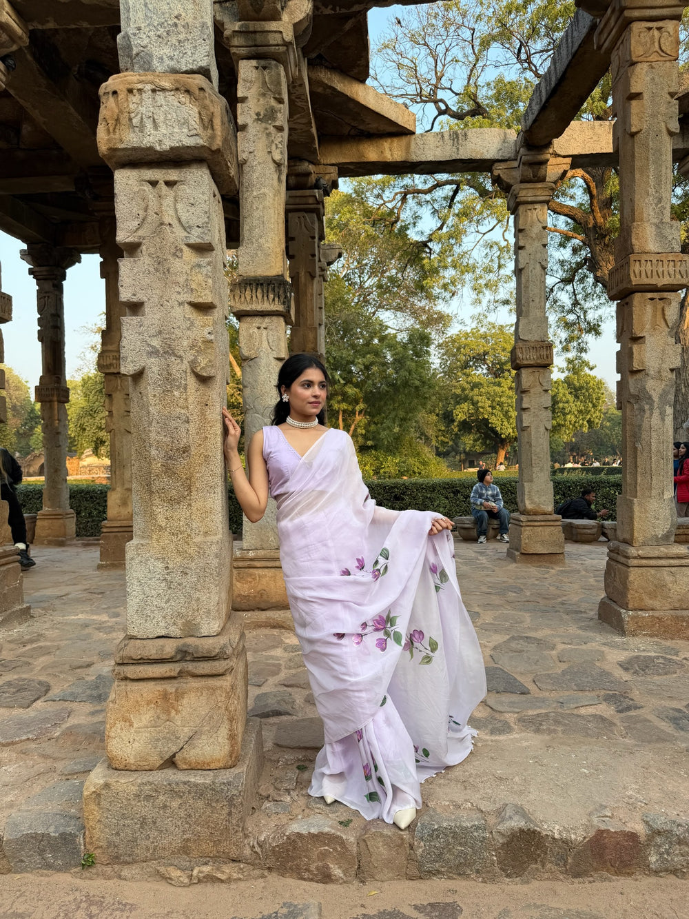 IRSI Lavender Saree