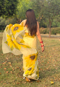 Sunflower Saree
