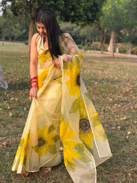 Sunflower Saree