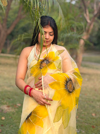 Sunflower Saree