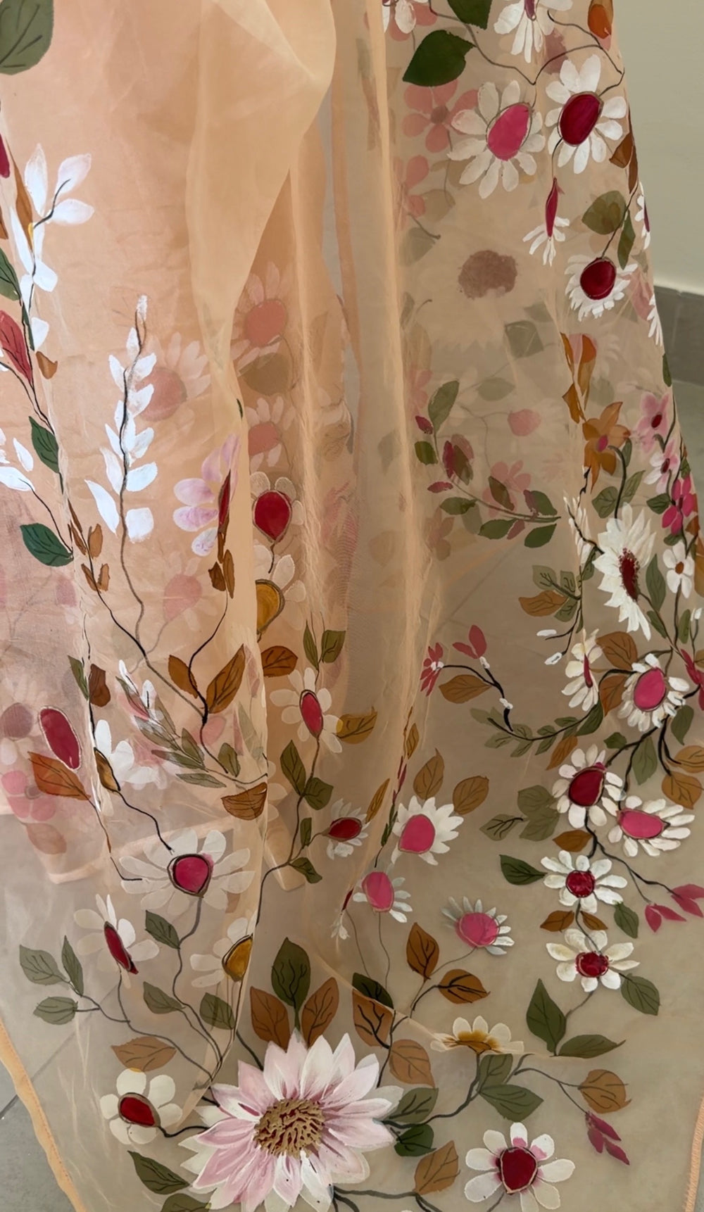 Peach petals